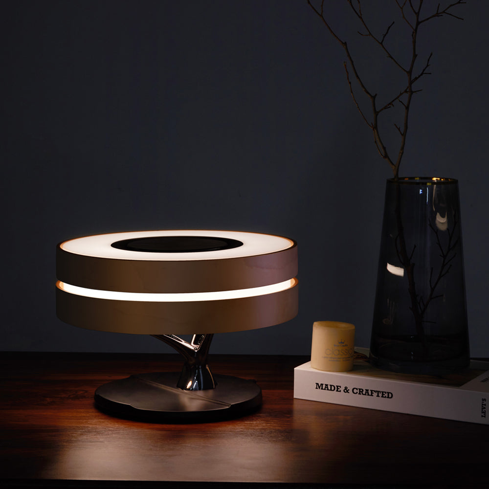 SmartBeam – Desk Lamp with Speaker and Wireless Charging Feature