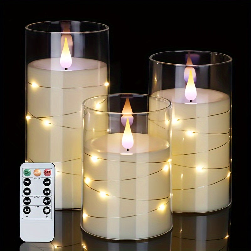 SoftFlame - LED Candle Set with Remote Control