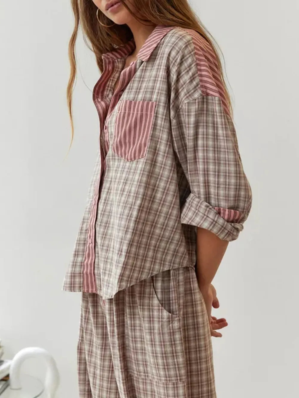 SnugCotton | Soft & Stretchy Two-Piece Pajama Set