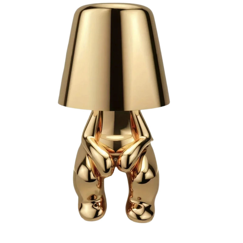 GoldenGrace - Gouden Standbeeld Tafellamp