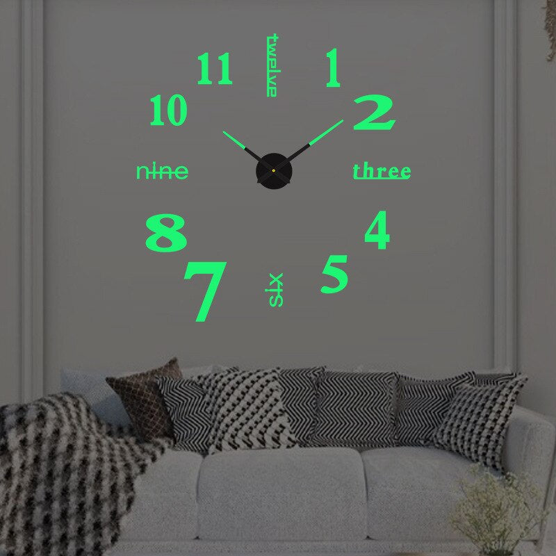 ArtisticTick - Statement Wall Clock