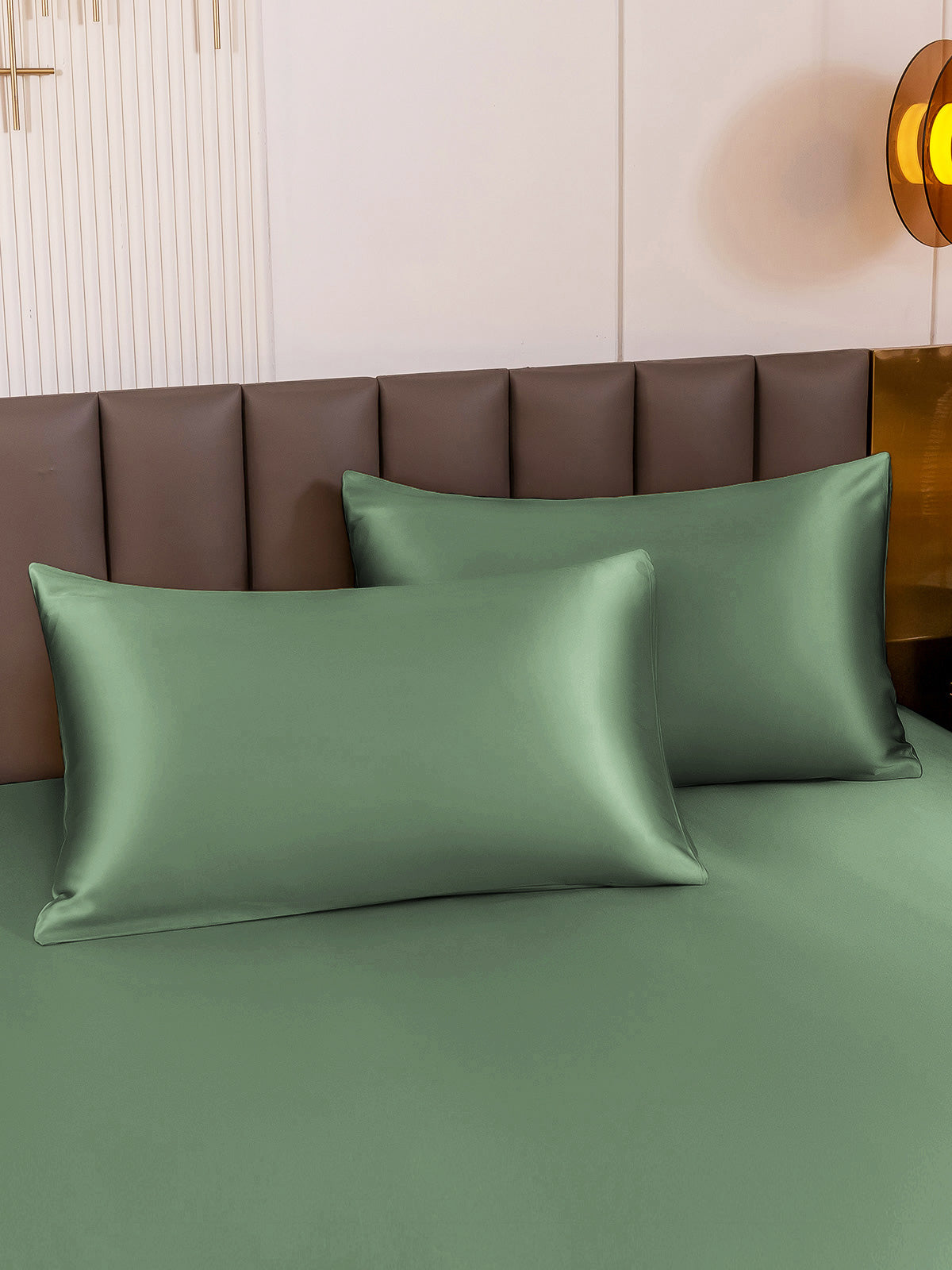 VelvetSilk - Set di 2 federe premium in seta di gelso da 30 Momme