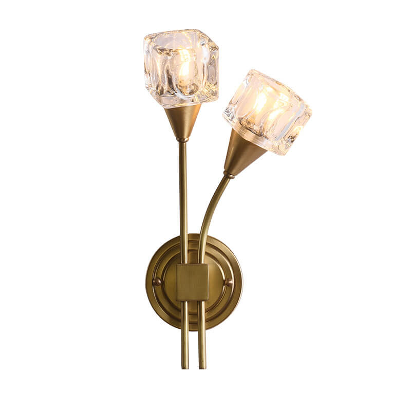 PetalLuxe – Modern Dual-Flower Wall Light