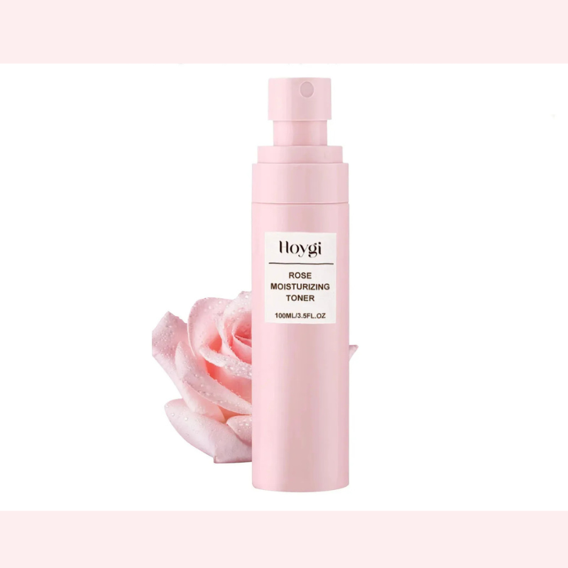 HydraRose Glow - Tonique hydratant à la rose pour les soins de la peau sèche et rugueuse