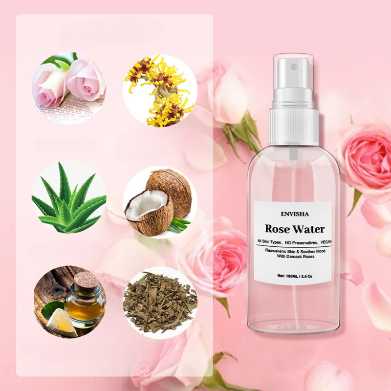 FloralDew Mist – Erfrischendes Rosenwasserserum für weiche, geschmeidige Haut