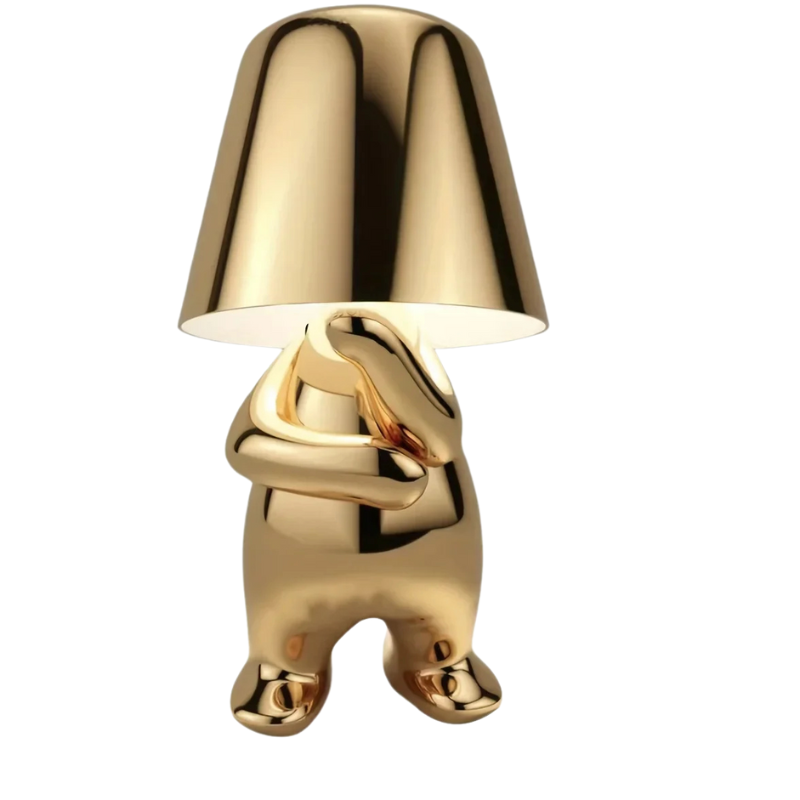 GoldenGrace - Gouden Standbeeld Tafellamp