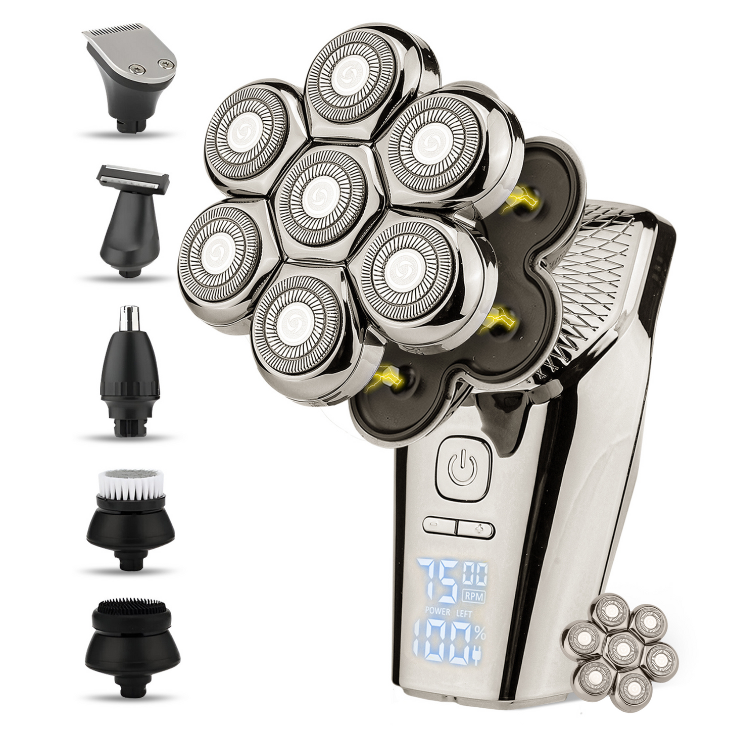 MaxShave - Premium hovedbarbermaskine med ekstra blad