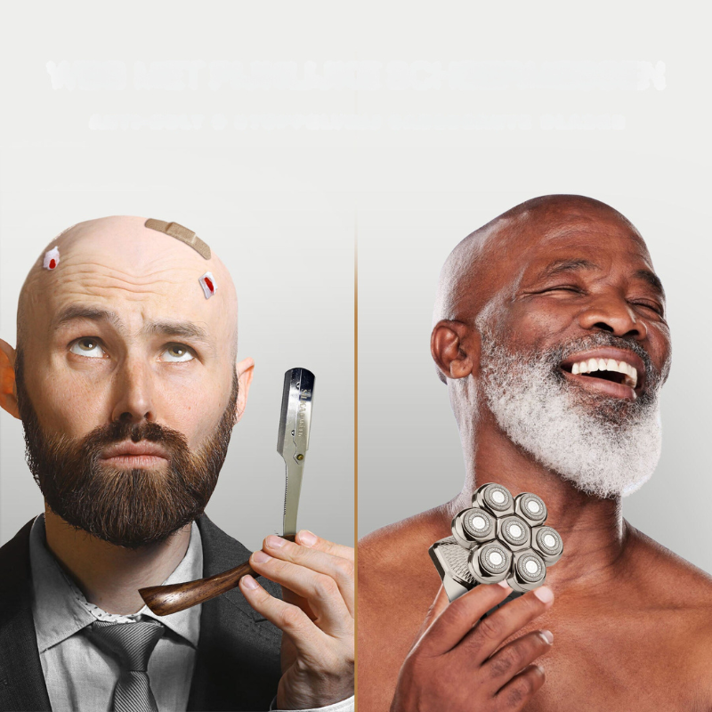MaxShave - Premium hovedbarbermaskine med ekstra blad
