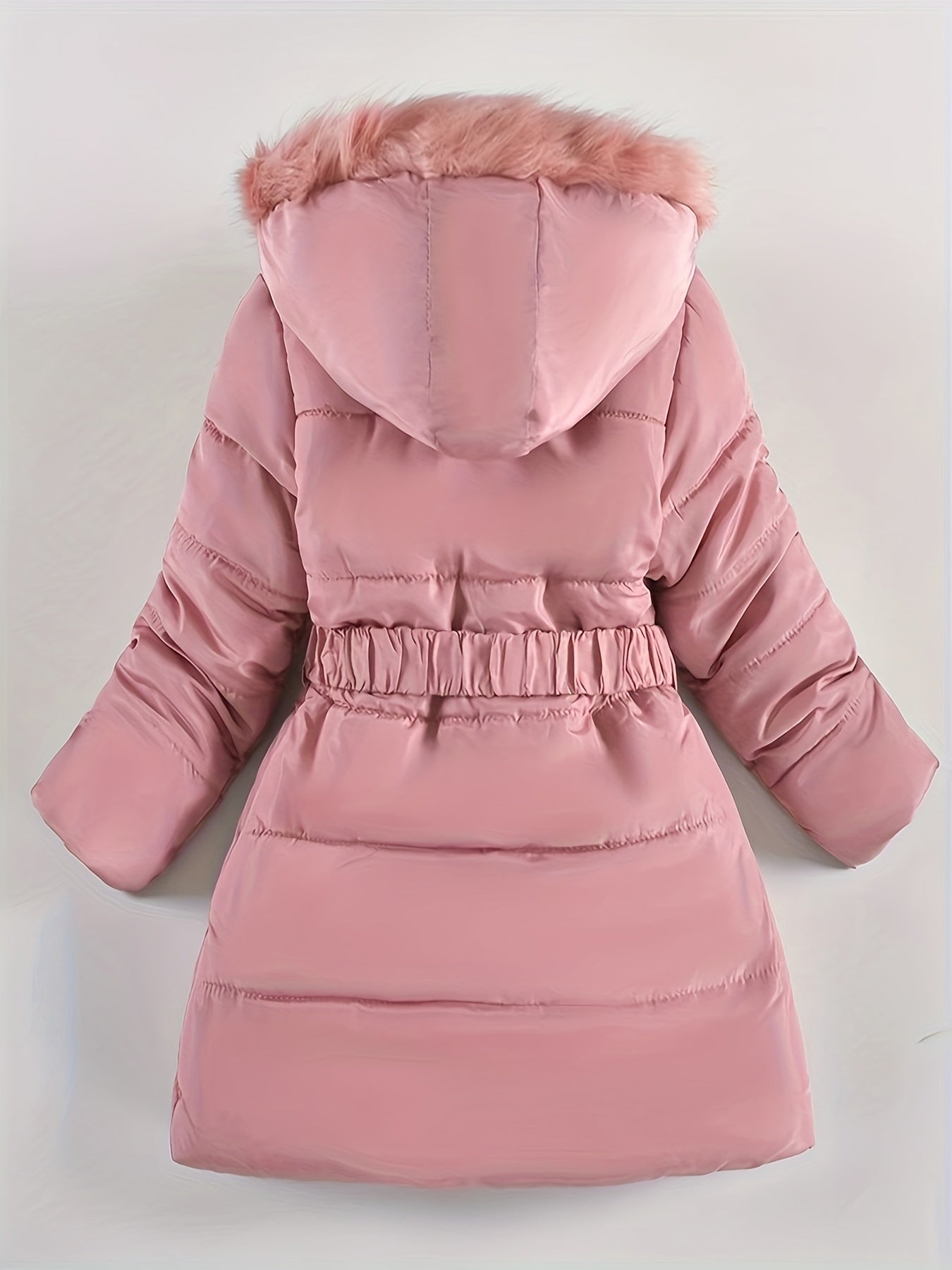 SnowFlurry | Cozy Winter Coat with Hood for Girls