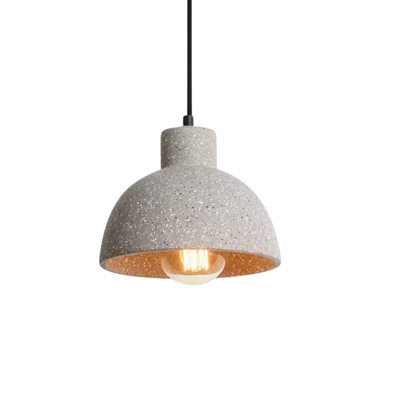 UrbanLume – Lámpara Colgante de Cemento Moderna