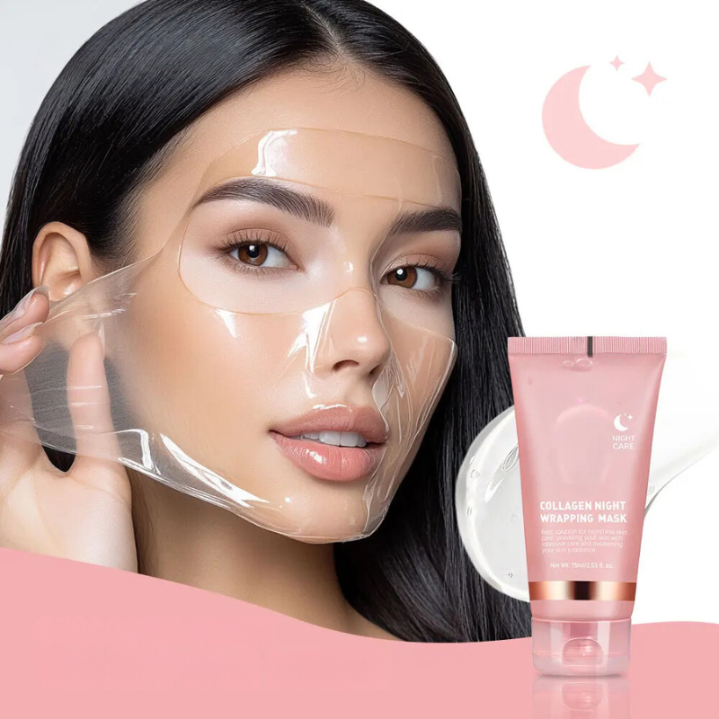 NightGlow – Rewitalizująca Maska Rozświetlająca do Twarzy