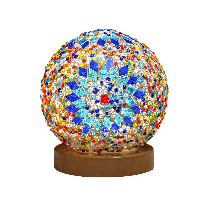GloedNest - Elegant Dimmable LED Glass Table Lamp
