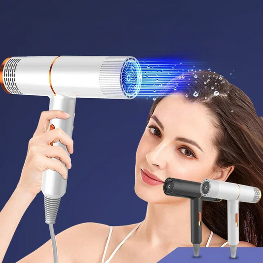 LuxeStyler – Infrarot-Negativionen-Haartrockner mit zwei Winden
