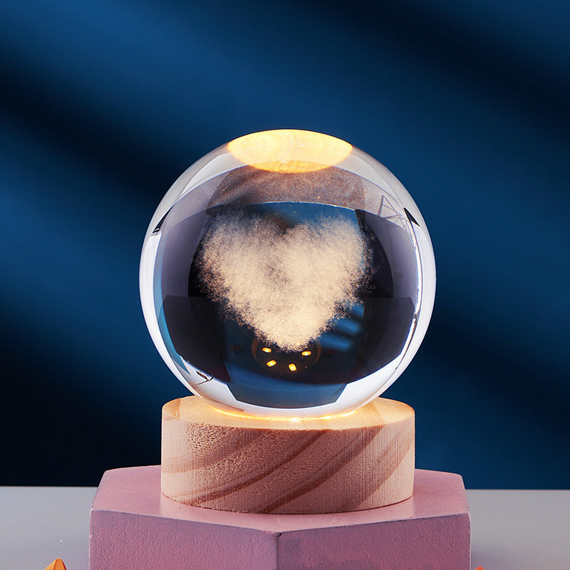 DreamBeam – 3D Crystal LED Night Light