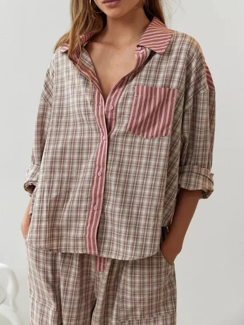 SnugCotton | Soft & Stretchy Two-Piece Pajama Set