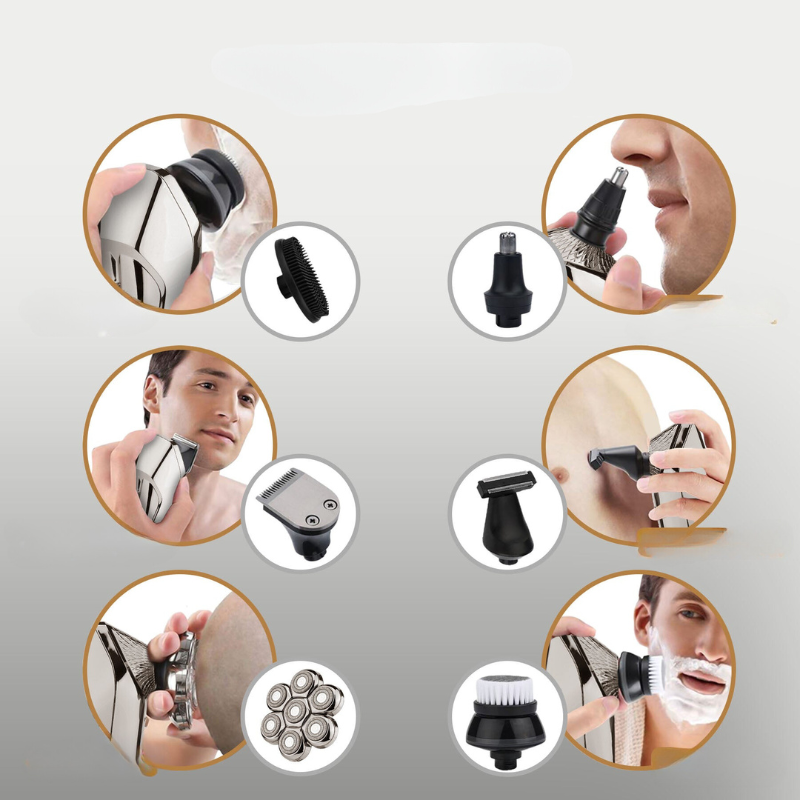 MaxShave - Premium hovedbarbermaskine med ekstra blad