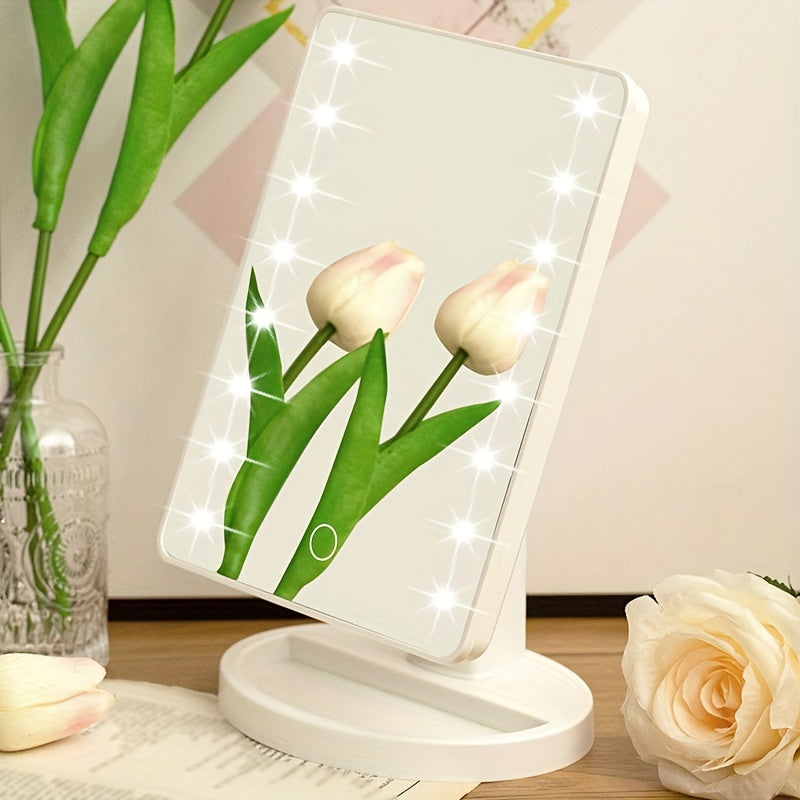GlowPerfect - 16LED Justerbart Makeup Spejl