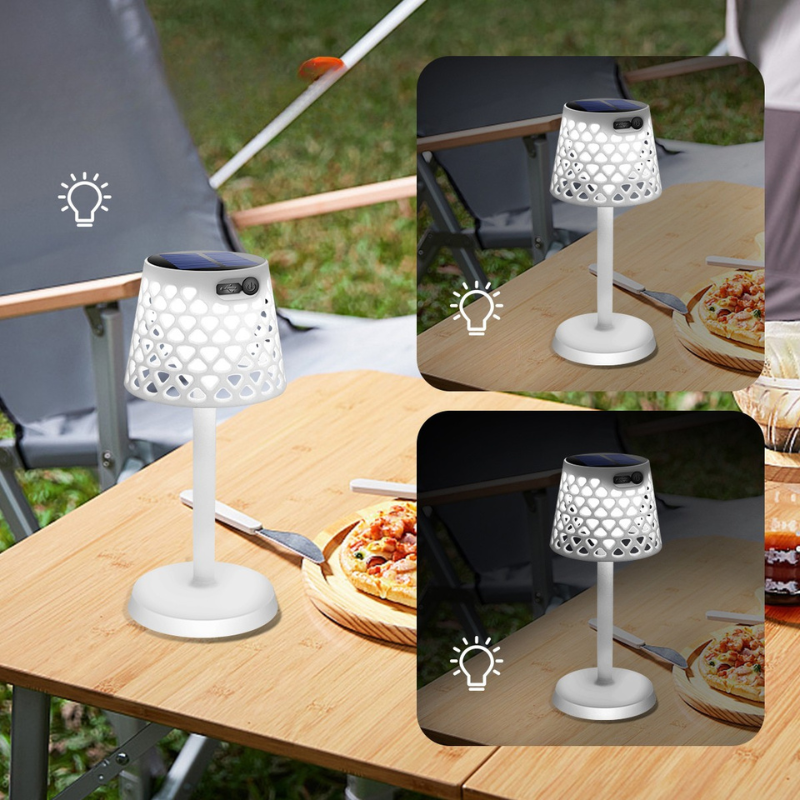 EcoLume – Versatile Solar-Powered Desk Lamp