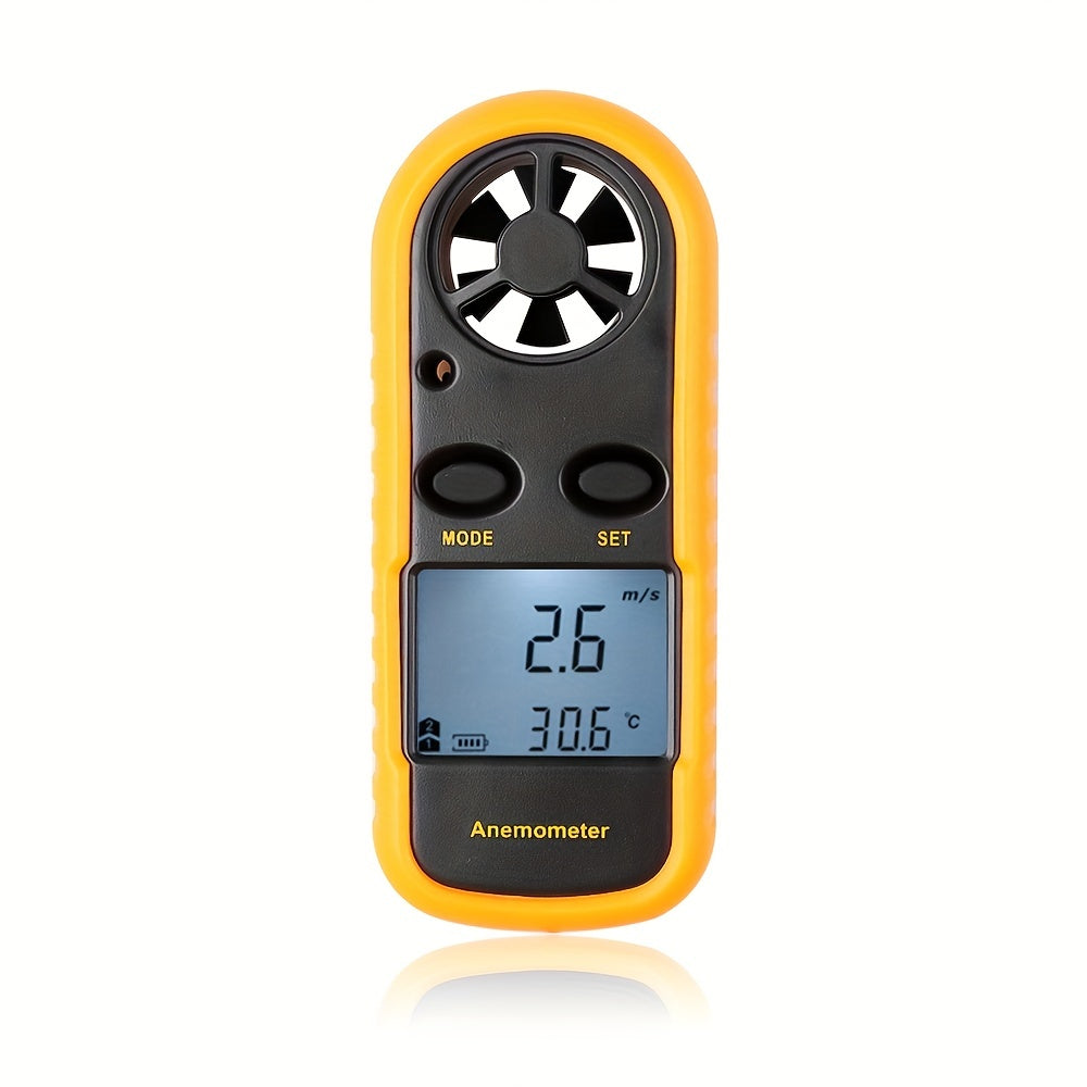 Digital Wind Speed Meter with Clear LCD Display – Portable Wind Speedometer for Outdoor Activities-5