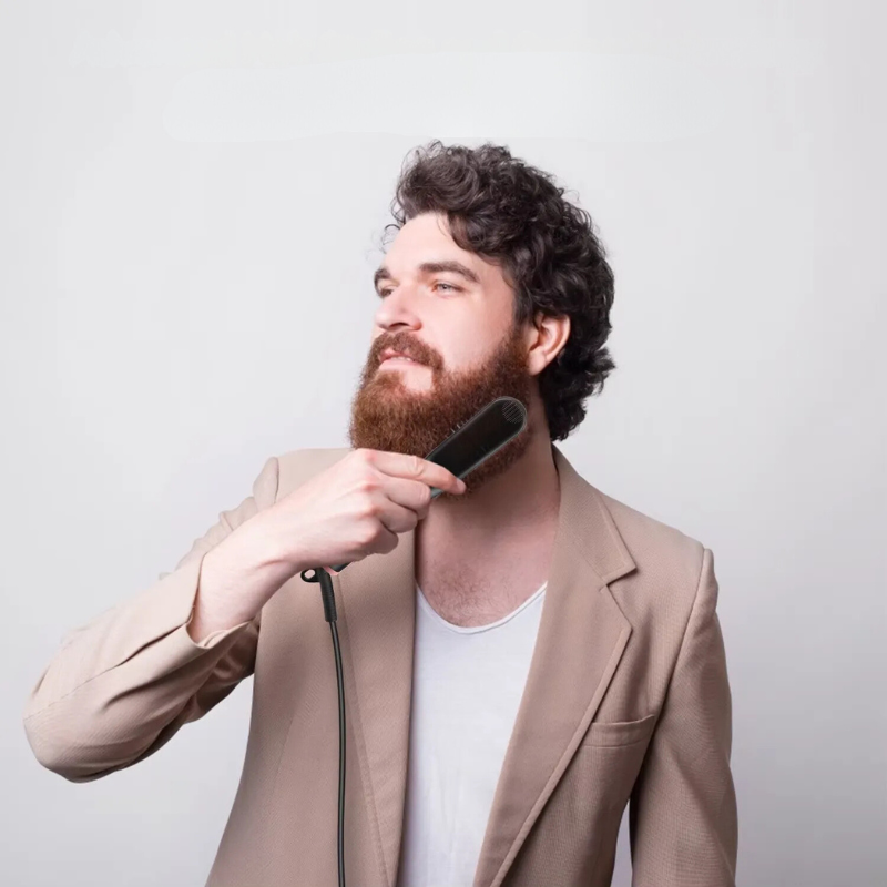 BeardEase - Szybki Grzebień Prostowniczy