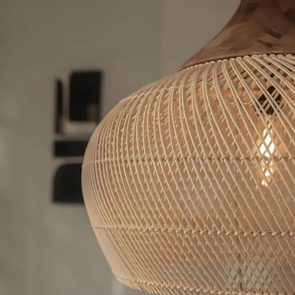 Sunwoven - Artisan Rattan Lamp