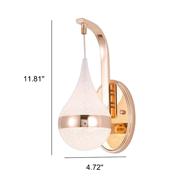 CascadeLight – Elegancka Lampa Ścienna LED