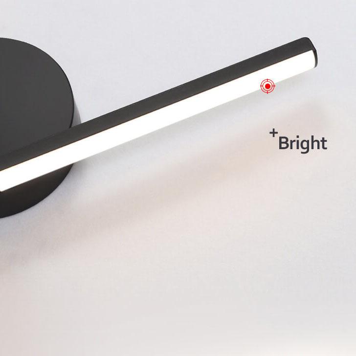 AluGlow – Contemporary LED Wall Lamp with Curved Aluminium