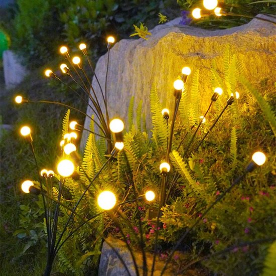 Elegant Solar Garden Lights - Energy-Saving Wireless Outdoor Lights-1