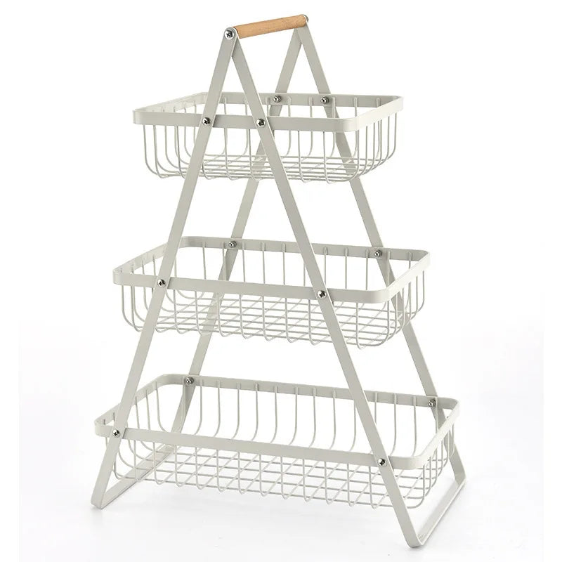 CascadeCharm - Modern Tiered Basket
