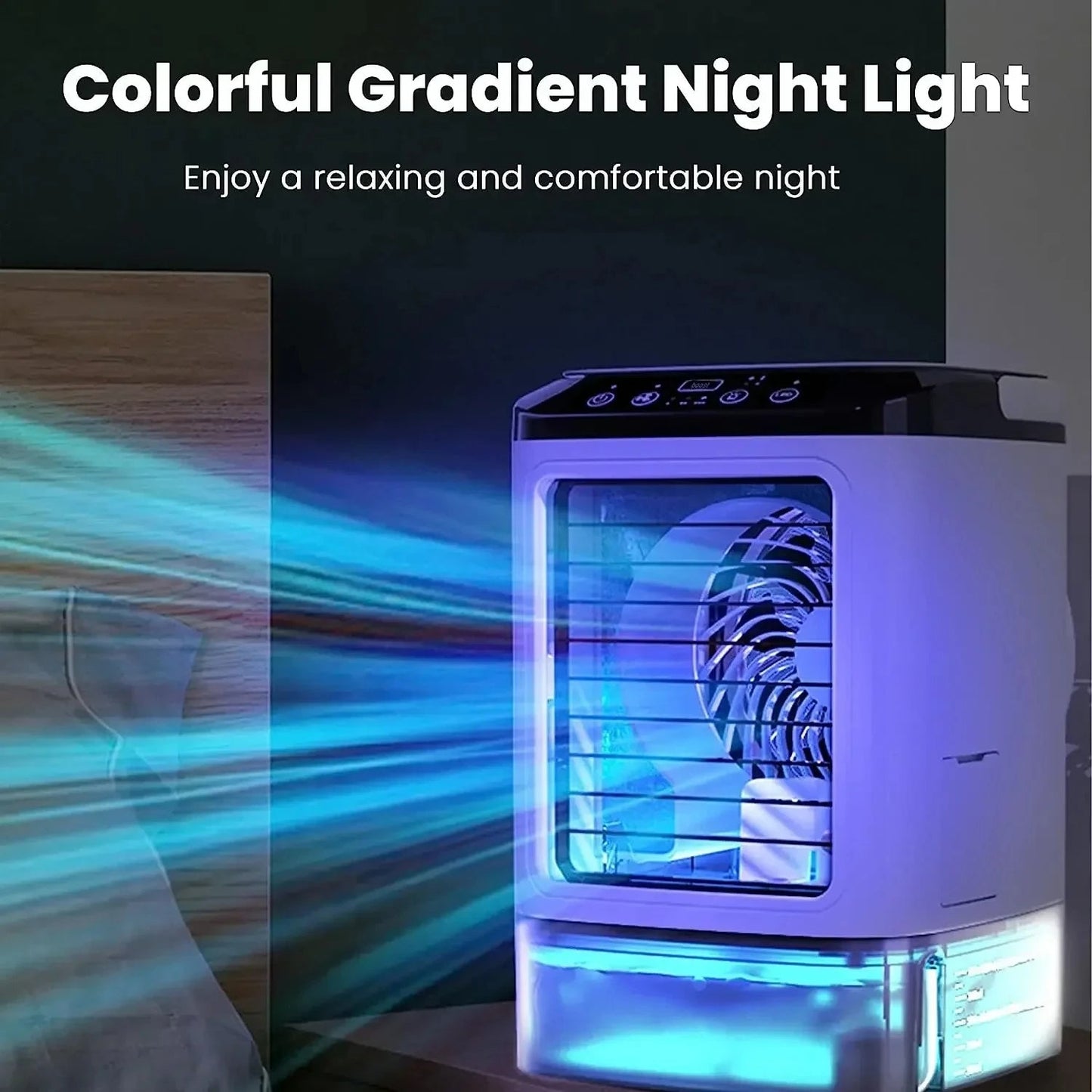 3-course portable air conditioning with ultrasound cooling 3