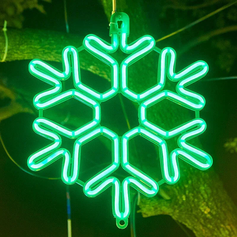 Variant image for Elegant Snowflake LED Lights - Weather Resistant, Energy Efficient, Indoor/Outdoor Decor-4