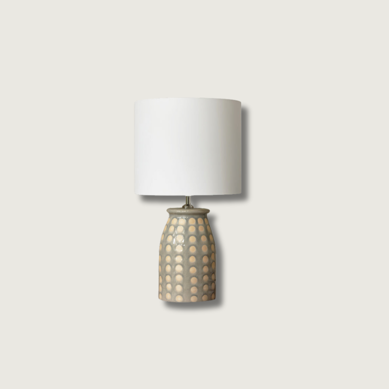 CeramLuxe – Lampada da Tavolo Classica con Tocco Artistico