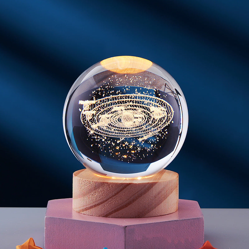 DreamBeam – 3D Crystal LED Night Light