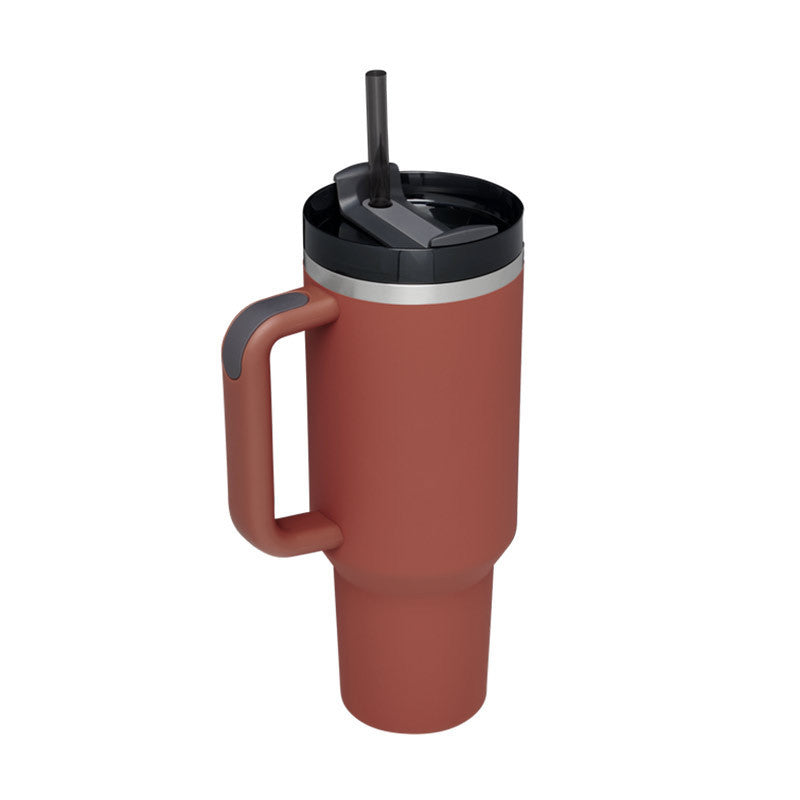 ChillMug - Isoleret Drikkekrus med sugerør