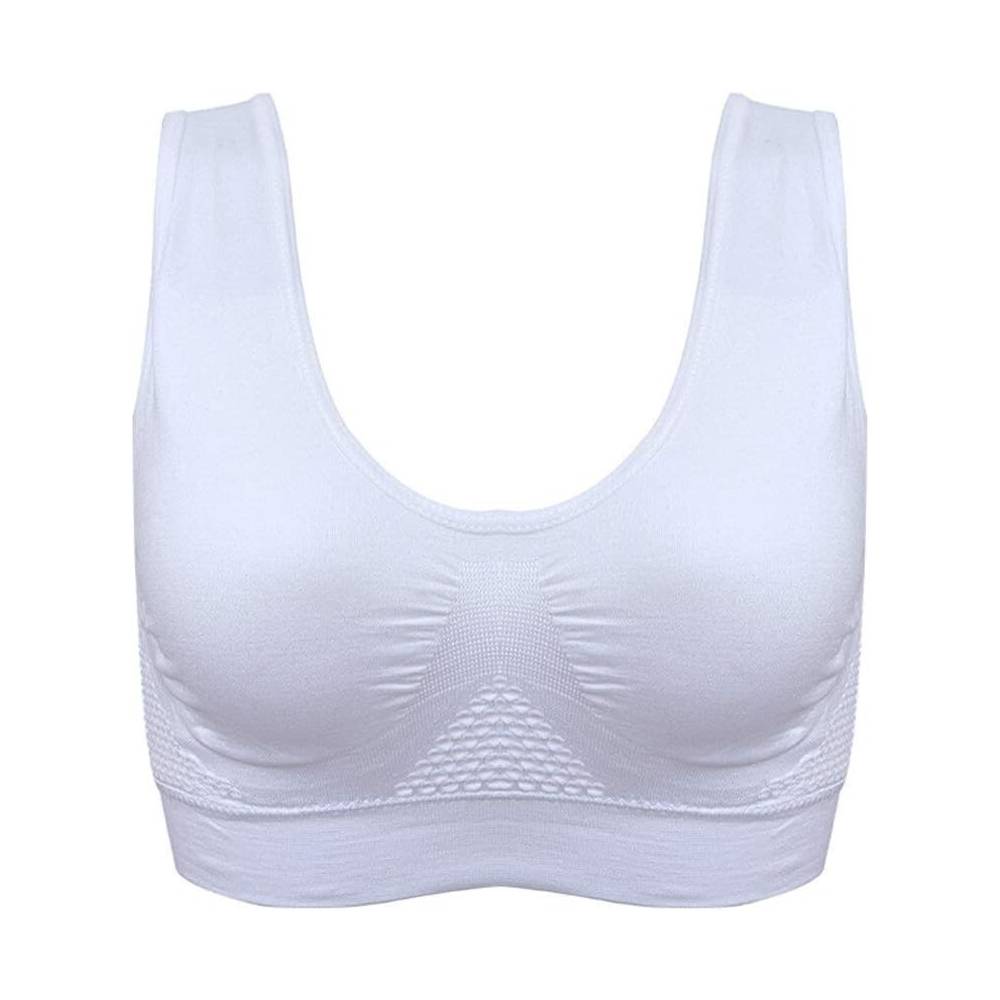 Airy Comfort - 3-Piece Bra Set with Push-Up Design & Honeycomb Texture-2