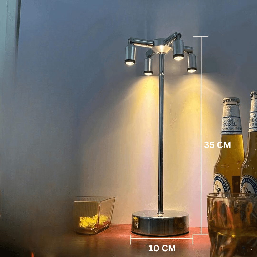 VibeLume - Lampada da Tavolo Vintage a Controllo Tattile