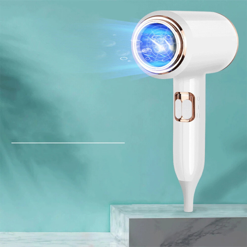 SalonPro - Suszarka do włosów i szczotka o podwójnej temperaturze i dużej mocy