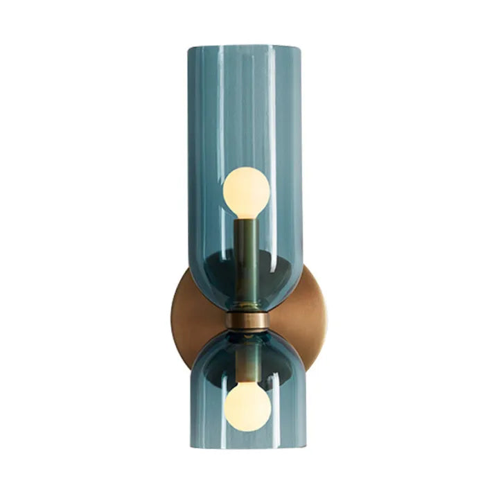 GlassAura – Dual-Layer Wall Lamp