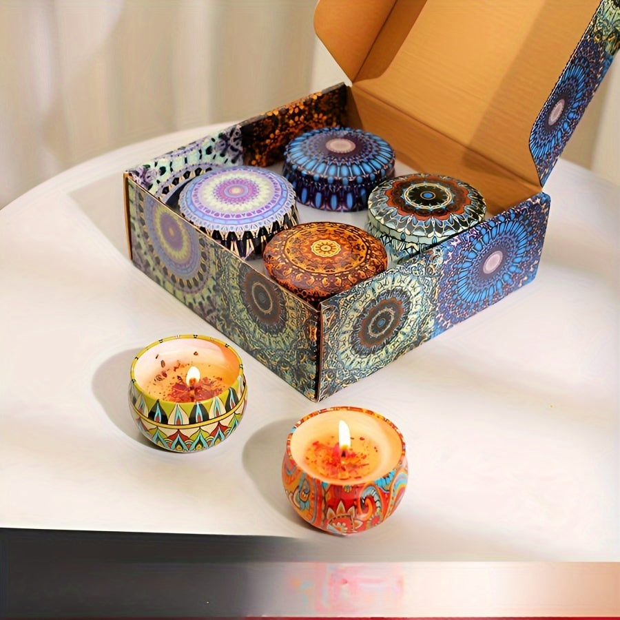 Floral Essence - Jasmine, Sandalwood & Rose Candle Set