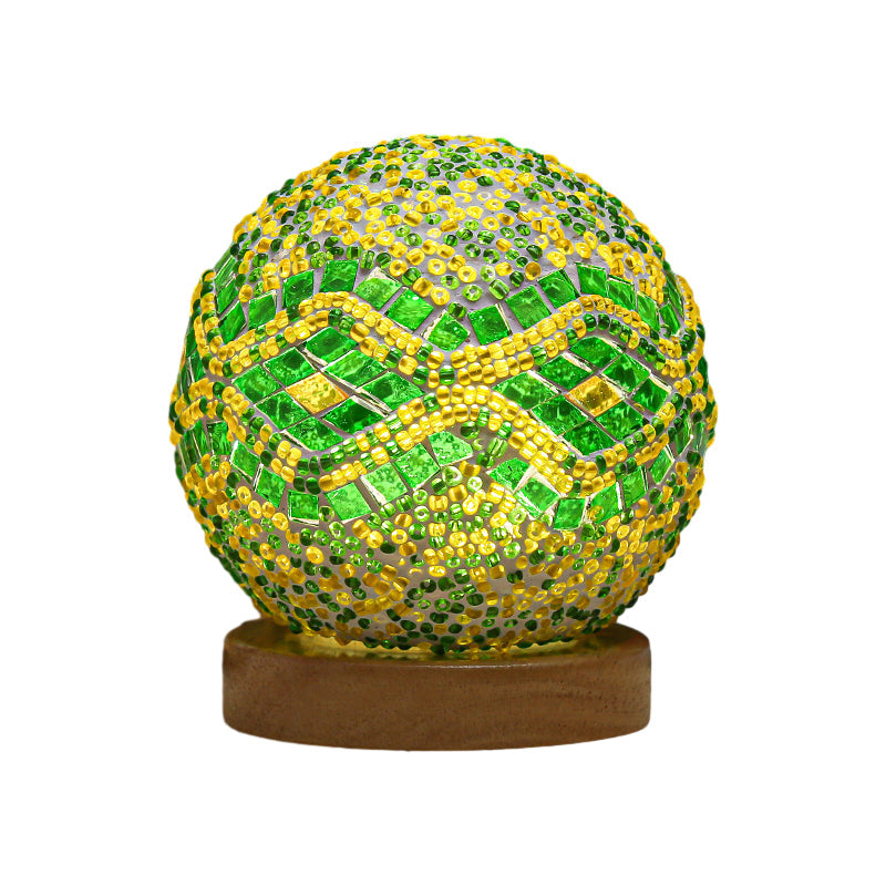 GloedNest - Elegant Dimmable LED Glass Table Lamp