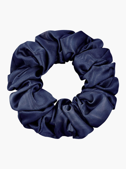 VelvetSilk - Elastici per capelli in seta Midnight (3,5 cm)