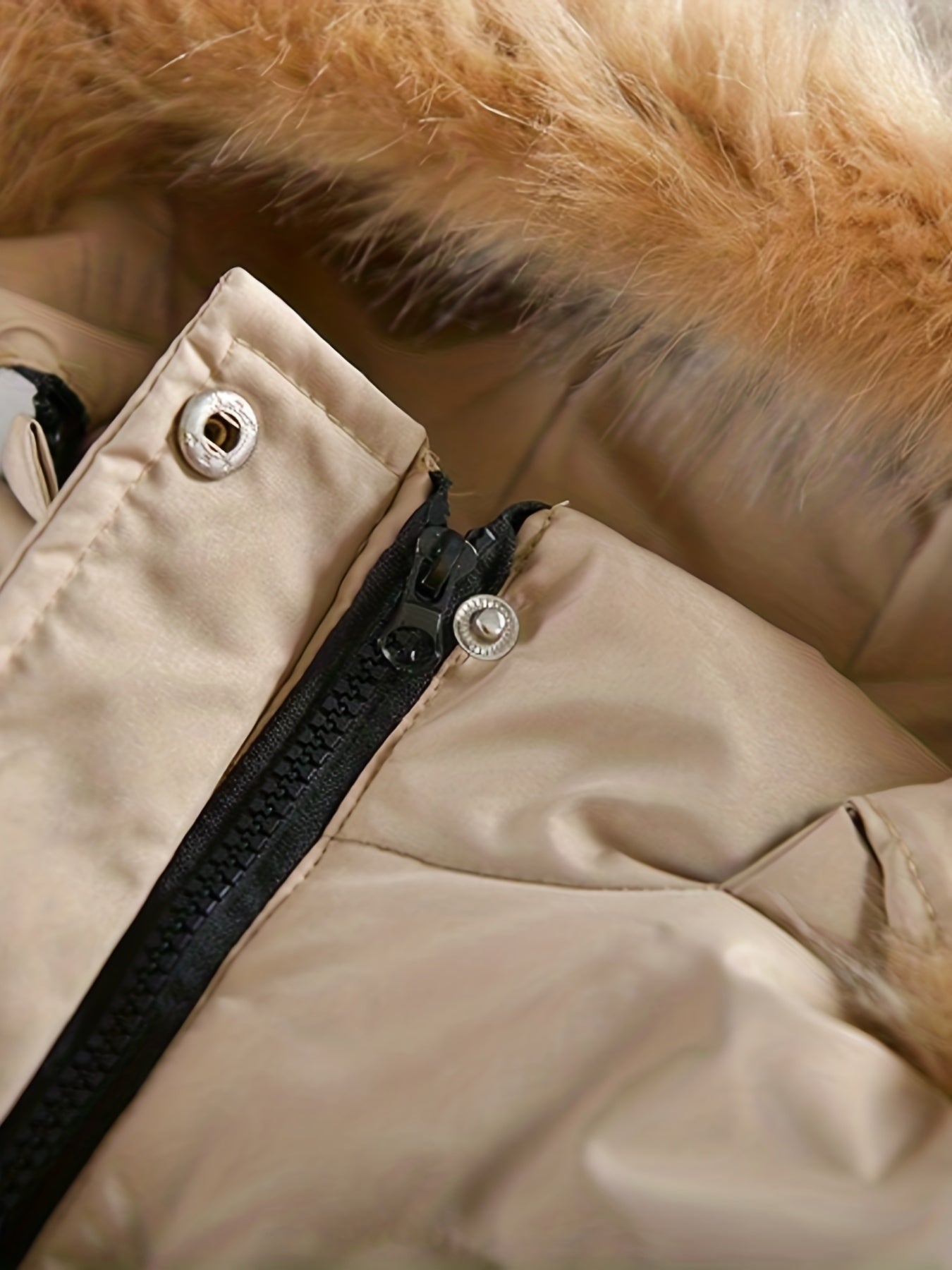 SnowFlurry | Cozy Winter Coat with Hood for Girls