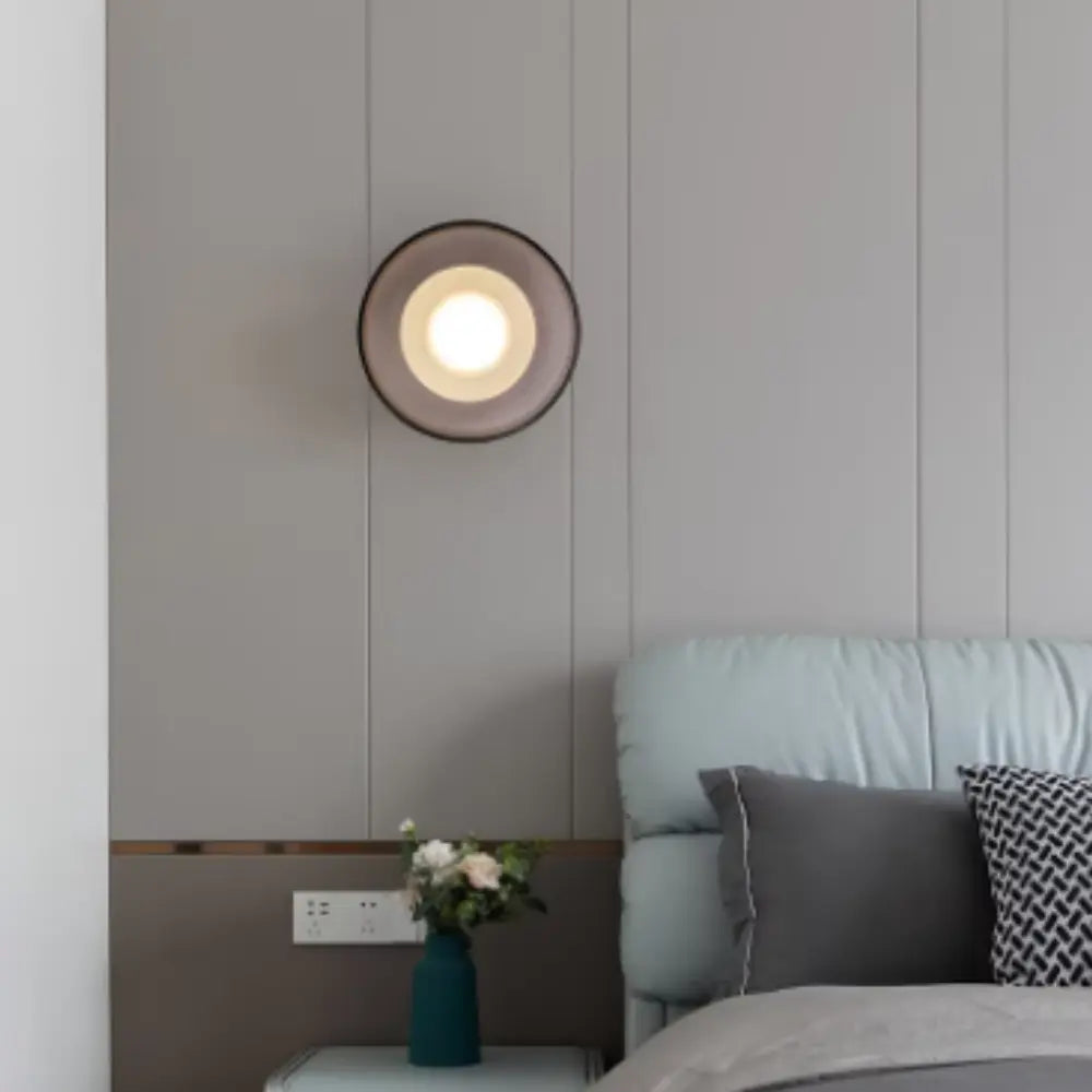 GlowAura – Elegant Minimalist Wall Lamp with Soft Lighting