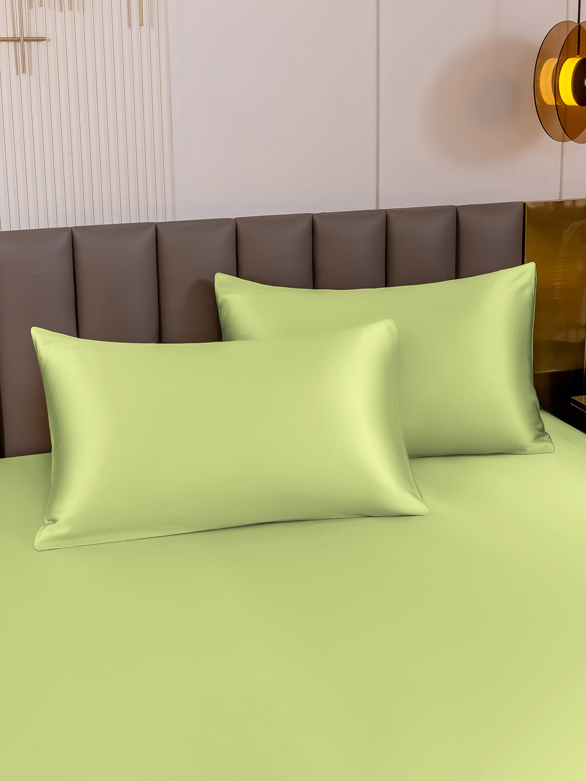 DreamSilk - 2-Pack Mulberry Silk Pillowcases with Hidden Zipper Closure