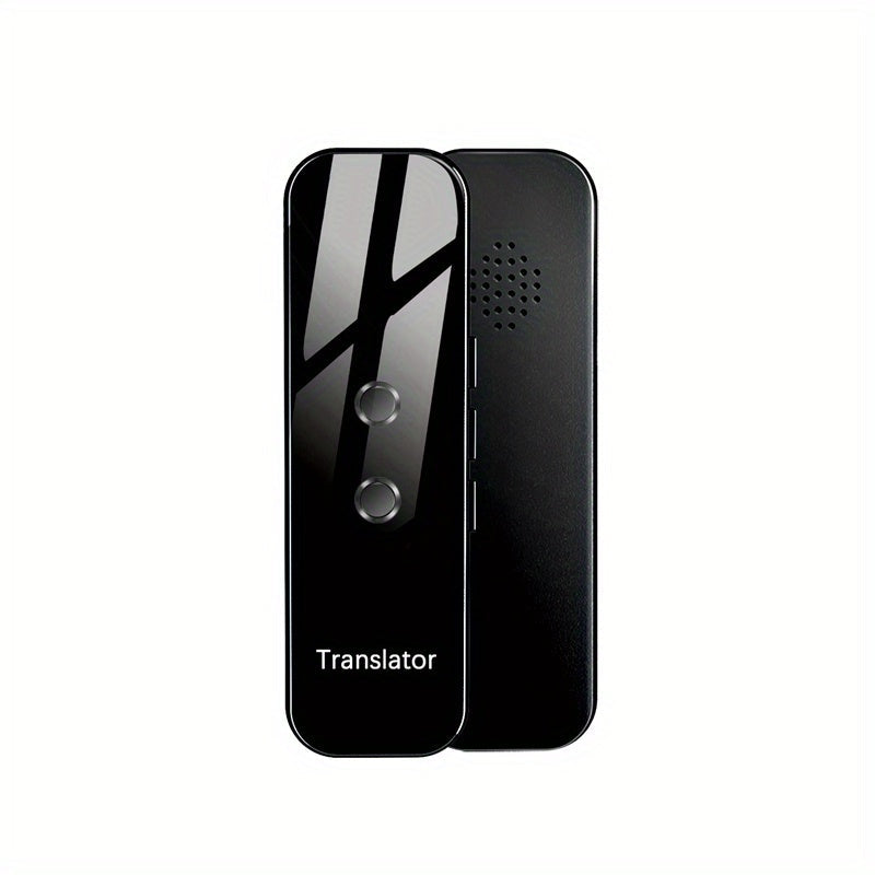 Portable Two-Way Language Translator with Built-In Wi-Fi and USB Rechargeable Battery - Compact Travel Device for Effortless Communication-1