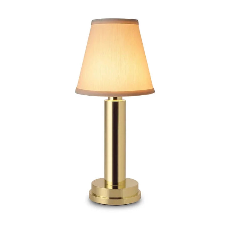 GleamGlow – Modern Brass Table Lamp