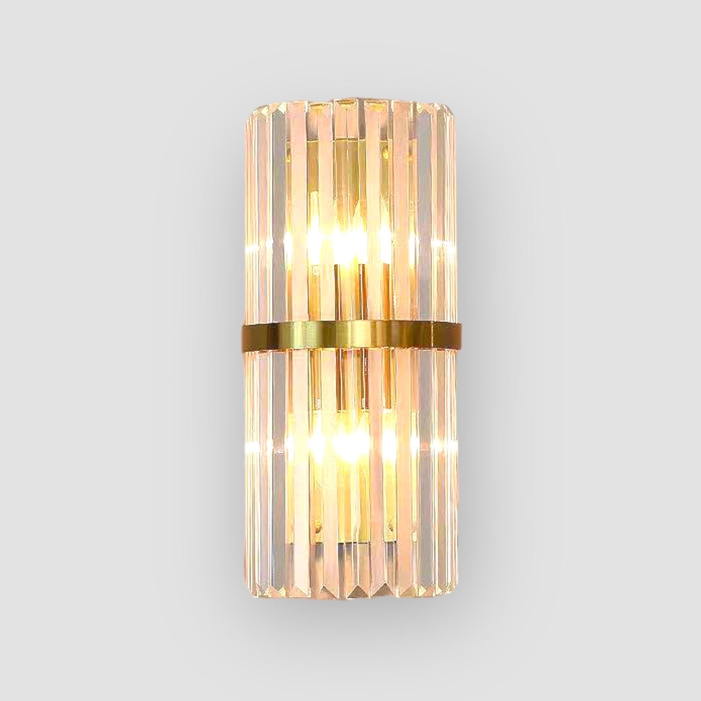 GoldenGleam – Elegante Applique da Parete in Oro con Luce Calda