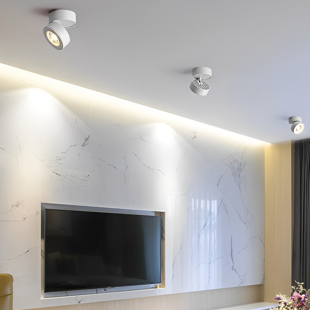 BrightFold - Luz de techo empotrada ajustable