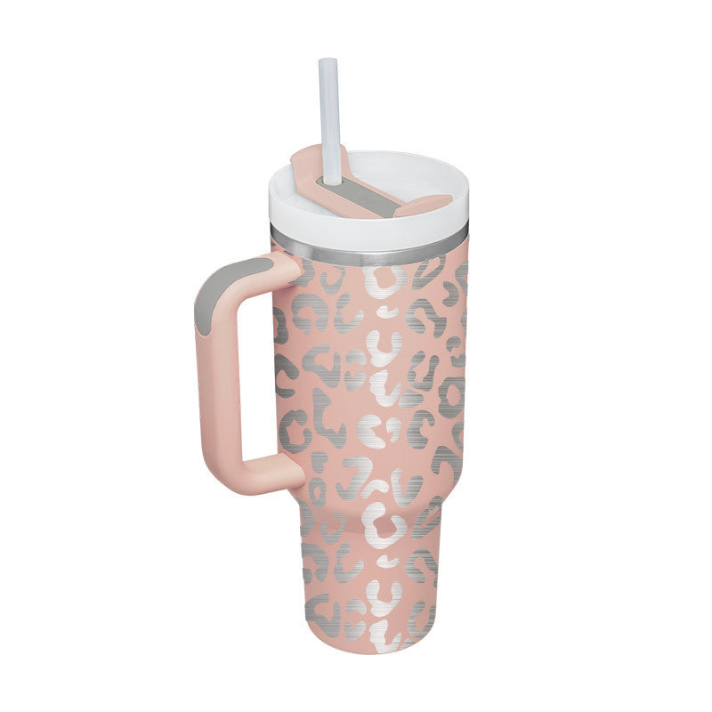 ChillMug - Isoleret Drikkekrus med sugerør