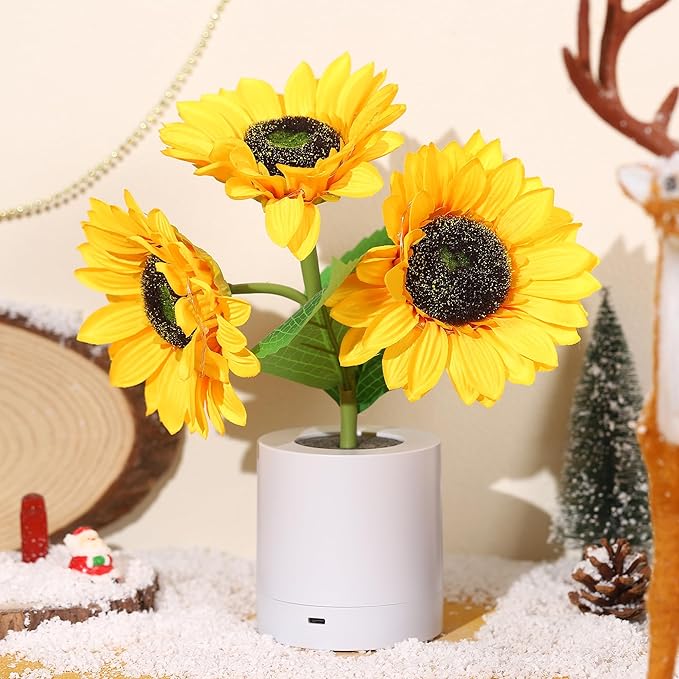 BloomBright - Sunflower Inspired Table Lamp